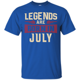 Legends Are Born In July T-shirt - Birthday Tshirt