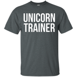 Unicorn Trainer T-shirt Funny Saying Sarcastic Novelty Humor_black=