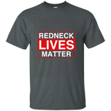 Redneck Lives Matter T-Shirt funny Gift Patriotic Pride Tee_Asphalt