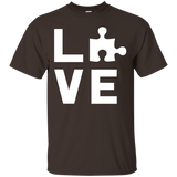 Love With Jigsaw Puzzle Cool Puzzle T Shirt Gift