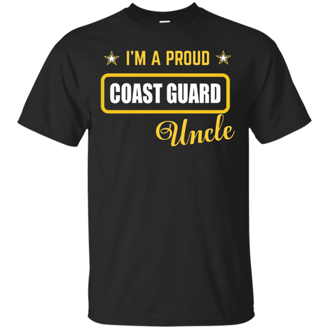 I'm A Proud Coast Guard Uncle T-shirt