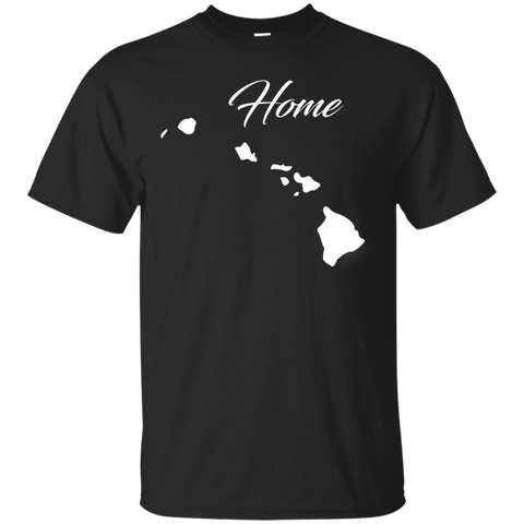 Hawaii Is My Home T-shirt - I Love Hawaii Shirt Gift_black