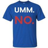 Umm No Tee - Meme T Shirt_black=