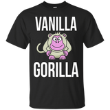 The Vanilla Gorilla - Cute Albino Gorilla T-Shirt_Black