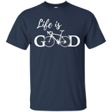Life Is Good Shirt Bicycle Cycling