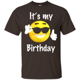 It's My Birthday Emoji T Shirt Boys And Girls Funny Shirt