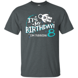 It's My Birthday I'm Turning 8 T-shirt 8th Astronaut Kids