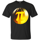 Punny Geeky Halloween T Shirt - Pumpkin Pi Pun Costume Tee_Black