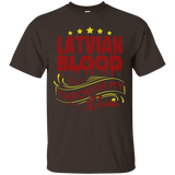 Latvian Blood Runs Through My Veins Tee