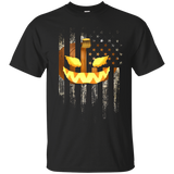 Cool Pumpkin Army Halloween T-shirt_black