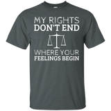 My Rights Don't End Where Your Feelings Begin T-Shirt_Black