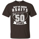 We've Been Honeys For 50 Years 50th Anniversary T-Shirt_Black