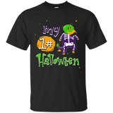 My 1st Halloween T Shirt - Halloween Funny Shirt_black=