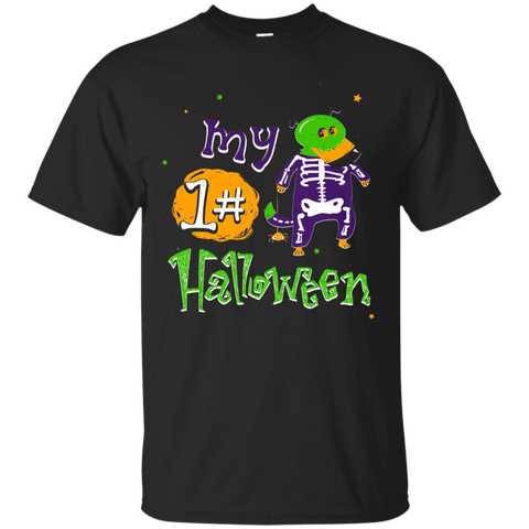 My 1st Halloween T Shirt - Halloween Funny Shirt_black=