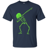 Sketelon Dabbin Neon Glow Color Women Men T Shirt_black=