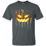 Cool Pumpkin Army Halloween T-shirt_black