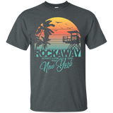 rockaway New York beach shirt_Black