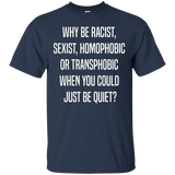 Why Be Racist T-Shirt_Black