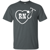 RN Nurse Logo T Shirt_Black