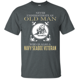 Navy Seabee Veteran T-Shirt_Black