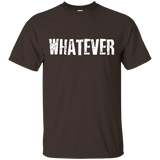 Whatever Who Cares 0 Fs Given IDGAF T Shirt_Black