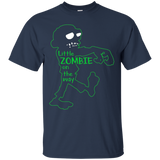 Little Zombie On The Way T-shirt Zombie Baby Lover_black=