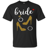 Wedding Band Bride Shirt with Heart Bachelorette Party Gift_Black