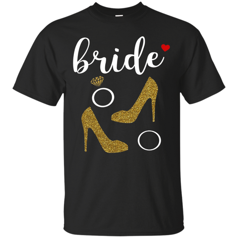 Wedding Band Bride Shirt with Heart Bachelorette Party Gift_Black