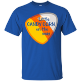 Little Candy Corn On The Way T-shirt Candy Corn Baby Lover_black=