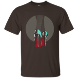 Legs Highheels Grafic Red Shoes Tee T-shirt