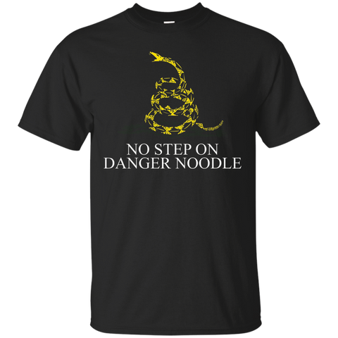 No Step On Danger Noodle T-Shirt_Black
