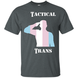 Tactical Trans - LGBT and Trans Rights T-Shirt_Black