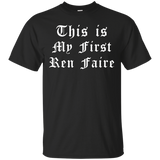 This Is My First Ren Faire Medieval T-shirt_black=