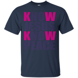 Know (no) Jesus Know (no) Peace Christian Gift T-shirt