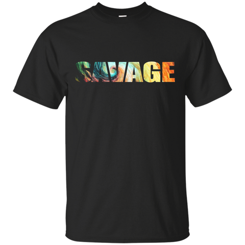 Savage T Shirt- Cool Shirt Design_Black