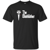 The Sloth Father T-Shirt_Black