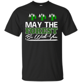 Nature T Shirt - May The Forest Be With You_Black