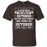 Legends Are Born On October 31 T Shirt October Birthday Gift