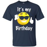 It's My Birthday Emoji T Shirt Boys And Girls Funny Shirt