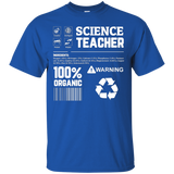 Science Teacher Content I Love Science T-Shirt_Black