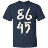 86 45 Impeach Trump Anti-trump T-shirt_black=