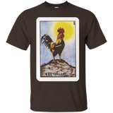 El Gallo The Rooster Loteria Party Time Tee_black=