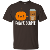 Pumpkin Spice Power Couple Shirt Pumpkin Spice Latte PSL Tee_Black