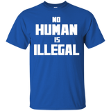 NO HUMAN IS ILLEGAL DACA T-shirt_Black
