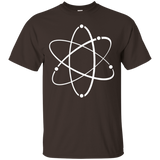 Retro Atomic Atom Symbol T-shirt_Black