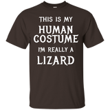 Lizard Halloween Costume Shirt Easy Funny For Men Women Kids