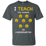 I Teach Tiny Humans T-shirt For Kindergarten Teachers_black=