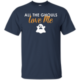 All The Ghouls Love Me T Shirt Funny Halloween Tee_black