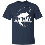 Jeremy Fishing Name Pocket T-shirt First Name Monogram_black=