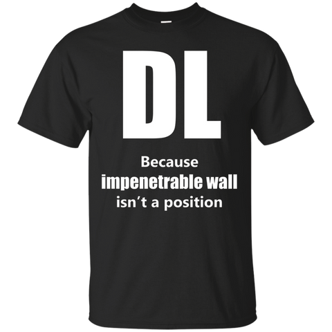 Defensive Lineman Because Impenetrable Wall Isnt A Position_black=